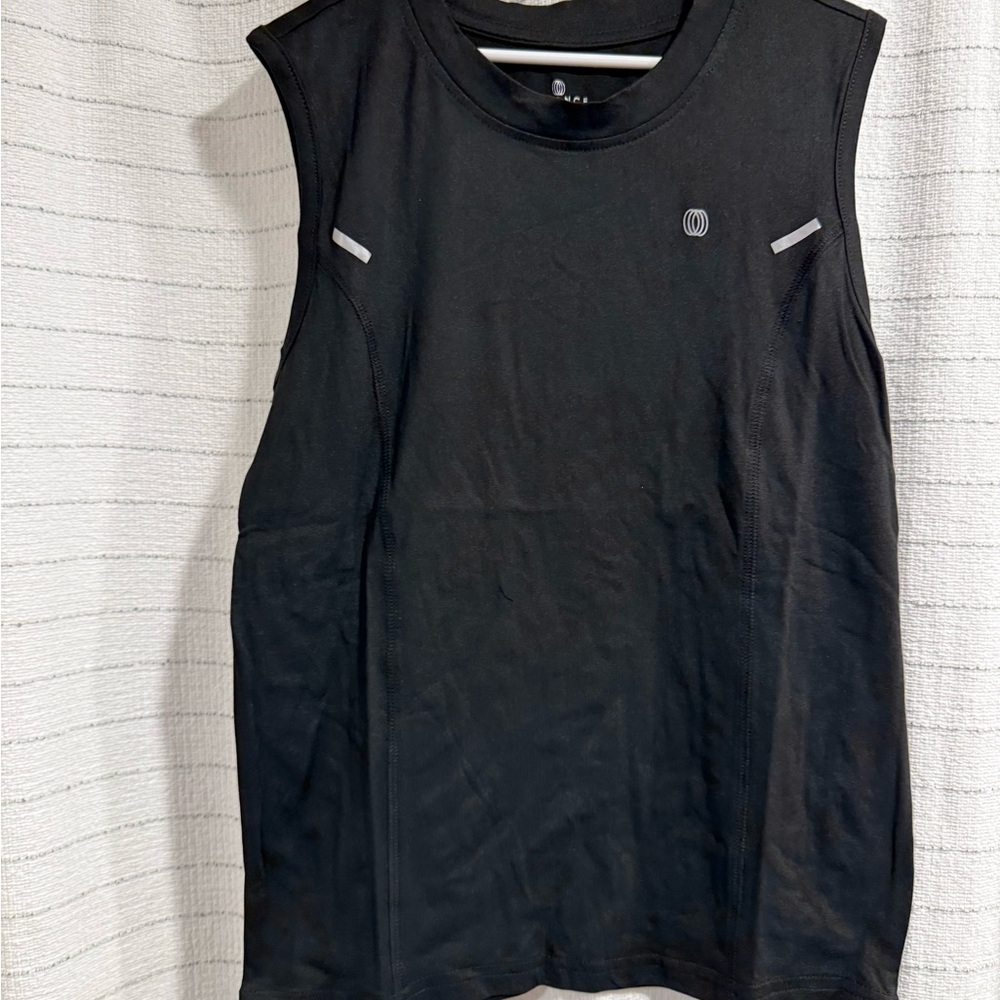 Balance Collection Black Tank Top - Picture 2 of 5